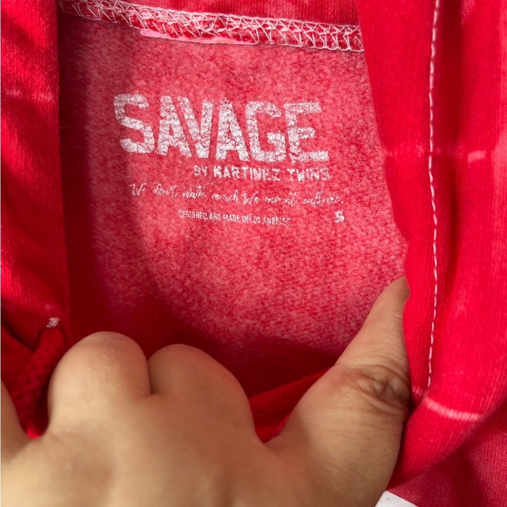 UNISEX SAVAGE hoodie - Picture 5 of 6